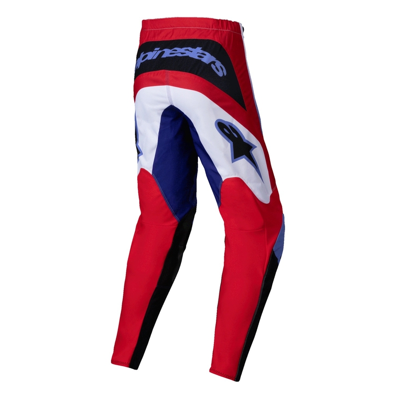 Motokrosové nohavice Alpinestars Fluid Wurx fialovo-červené