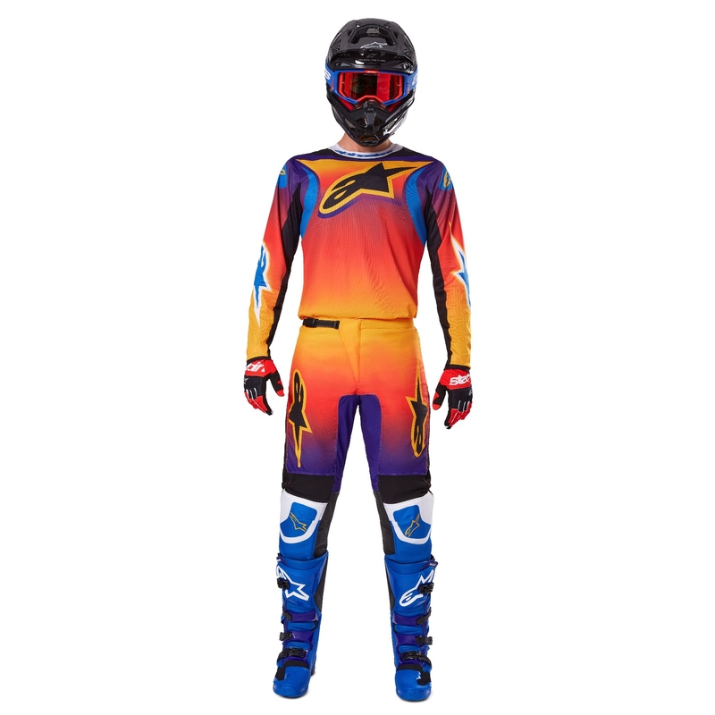 Motokrosové nohavice Alpinestars Fluid Wurx multicolor