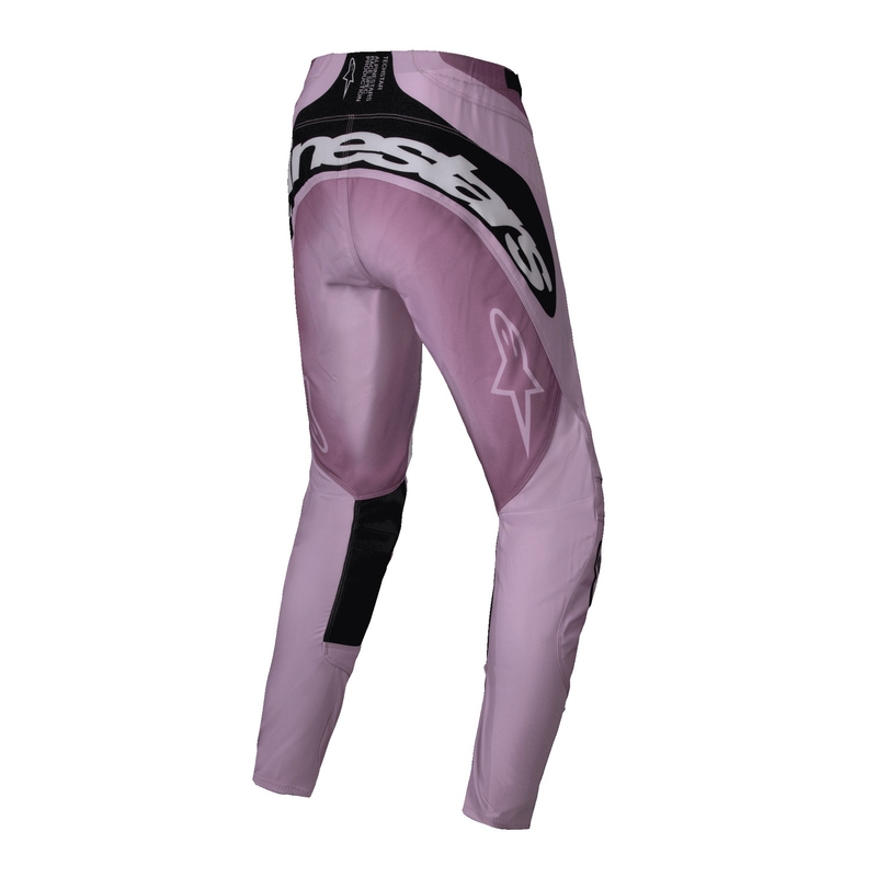Dámske motokrosové nohavice Alpinestars Stella Techstar Melt čierno-krémovo-rumencové