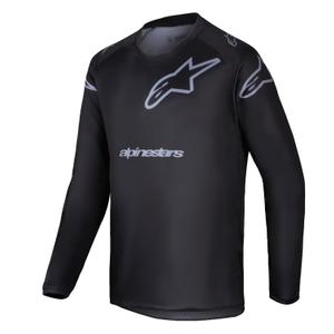 Detský motokrosový dres Alpinestars Racer Graphite čierny