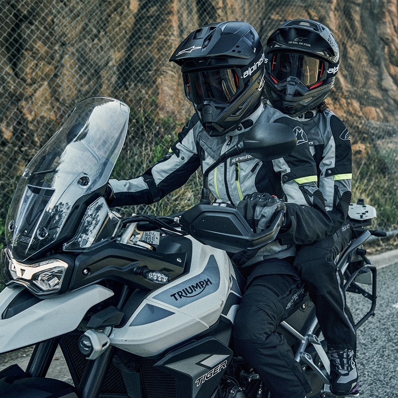 Skrátené nohavice na motorku Alpinestars Bogota Pro Drystar 4 Season čierne