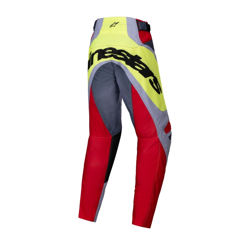 Detské motokrosové nohavice Alpinestars Racer Melt červeno-šedé