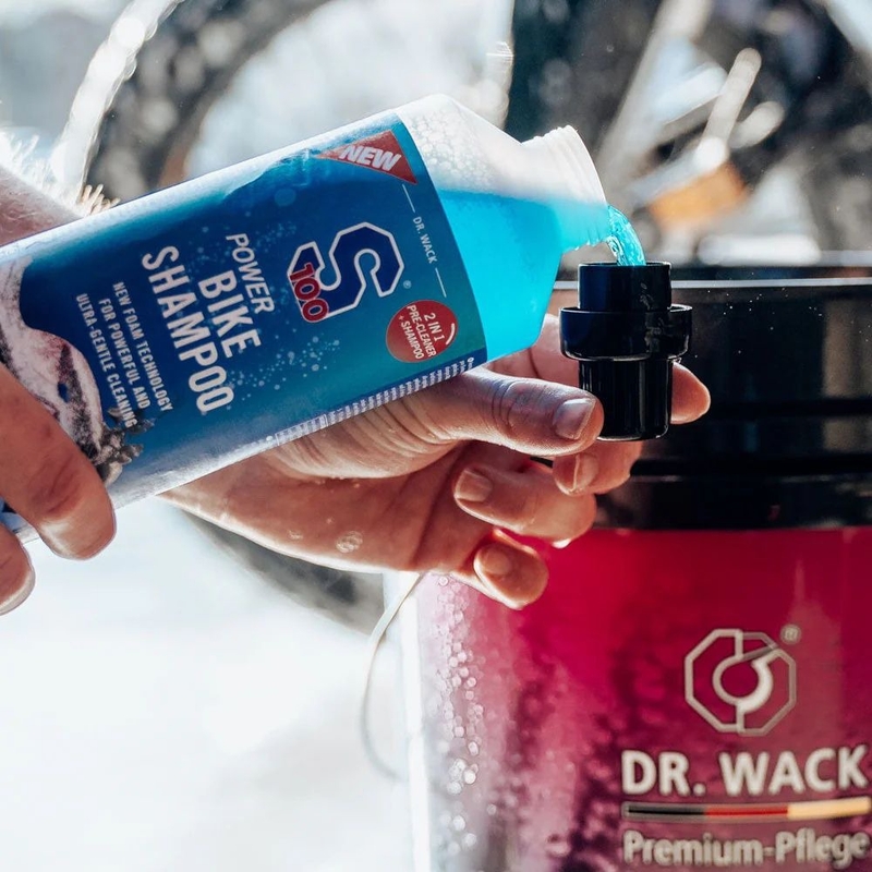 Šampón s hustou penou S100Power Bike Shampoo 1 l