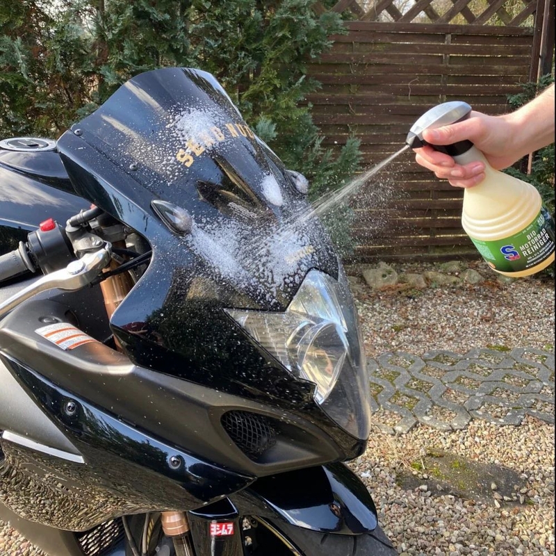 BIO čistič motocykla S100 Bio Moto Wash 750 ml