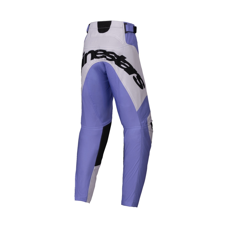 Detské motokrosové nohavice Alpinestars Racer Veil fialovo-čierne