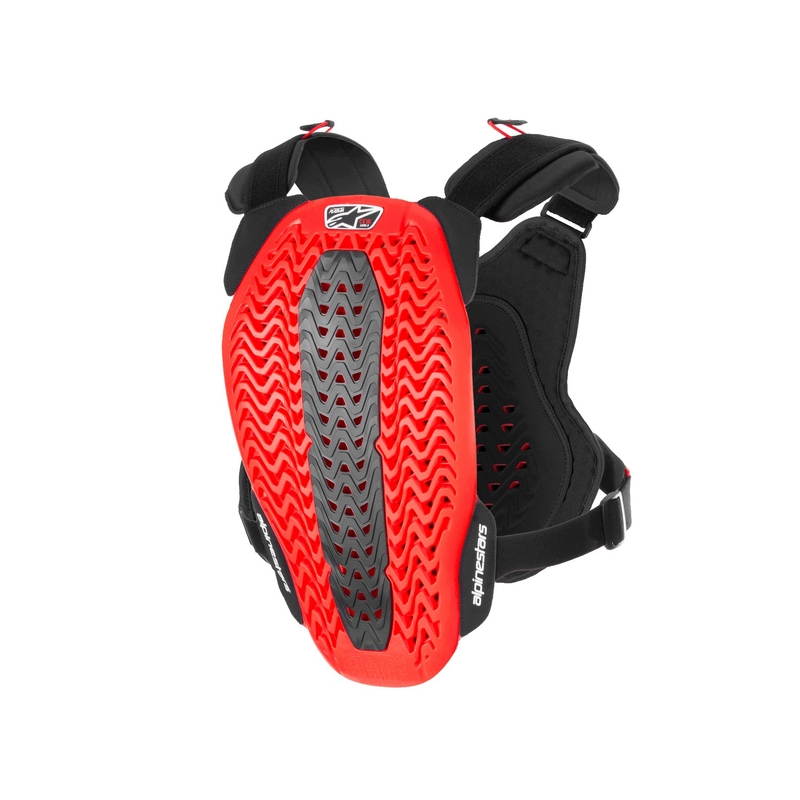 Chránič hrude Alpinestars A-5 Plasma čierno-červeno-biely