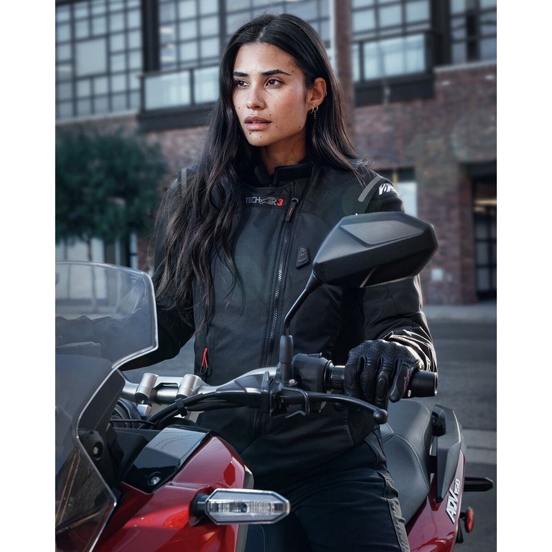 Dámska airbagová vesta Alpinestars Stella TECH-AIR®3 system čierno-tmavo šedá