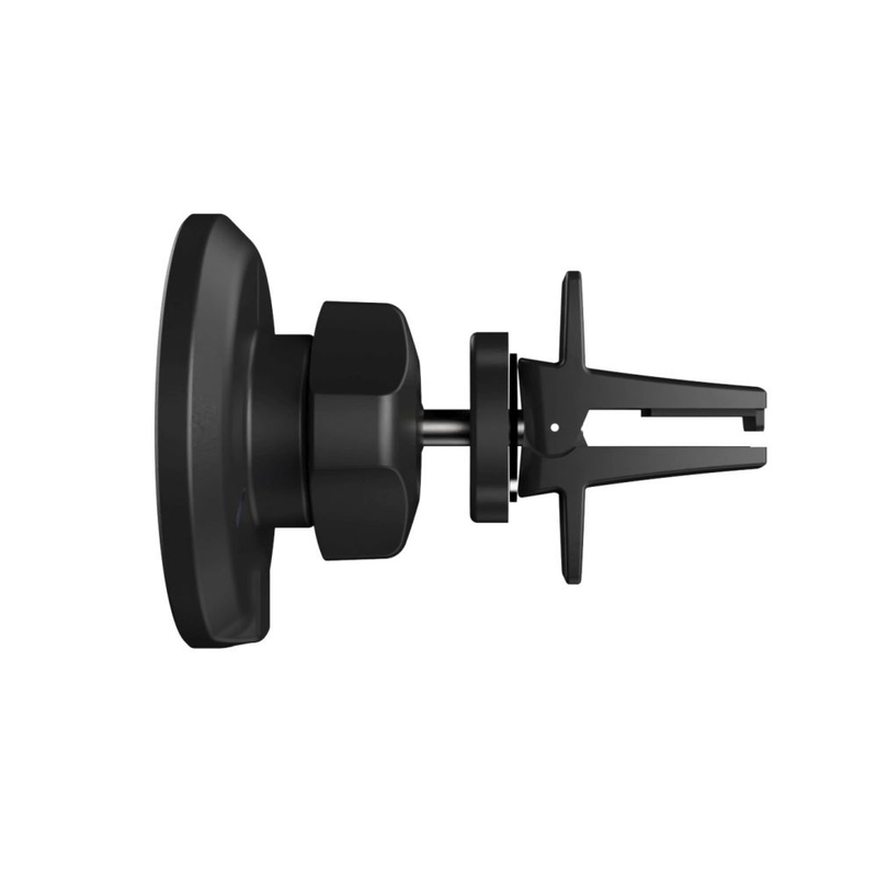 Držiak s bezdrôtovým nabíjaním FIXED MagRound s podporou uchytenia MagSafe čierny 15W