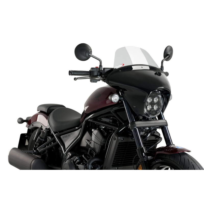 Plexi štít PUIG BATWING SML TOURING dymové