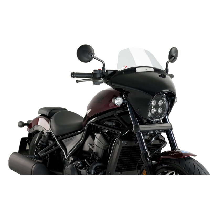 Plexi štít PUIG BATWING SML TOURING priehľadná pre HONDA CMX 1100 Rebel 2021-2024