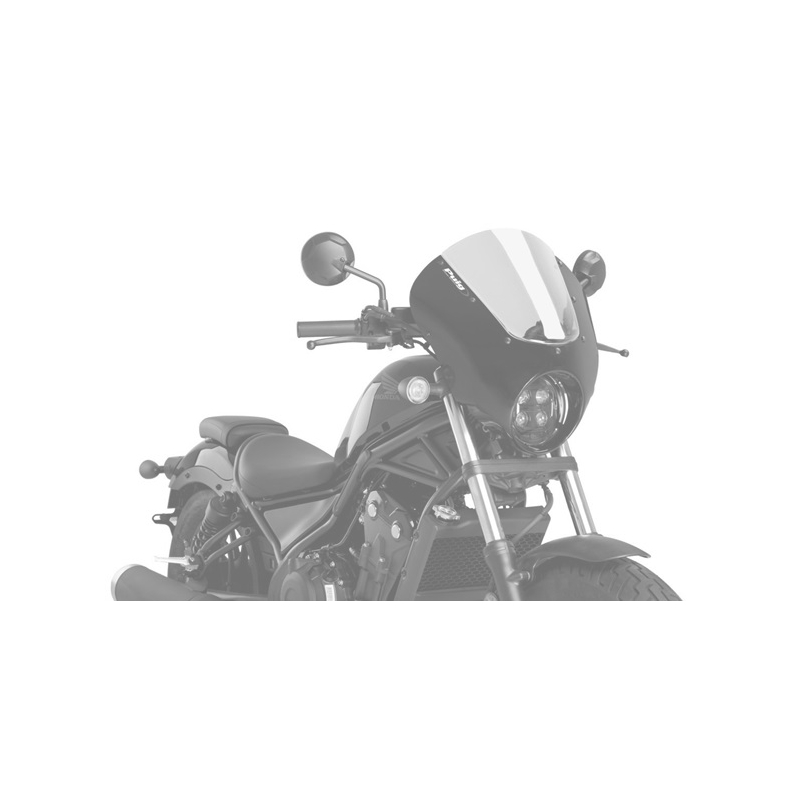 Plexi štít PUIG DARK NIGHT tmavá dymová