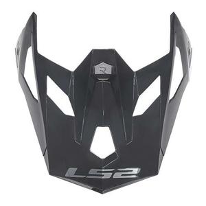 Náhradný šilt pre helmy LS2 MX703 lesklý čierny