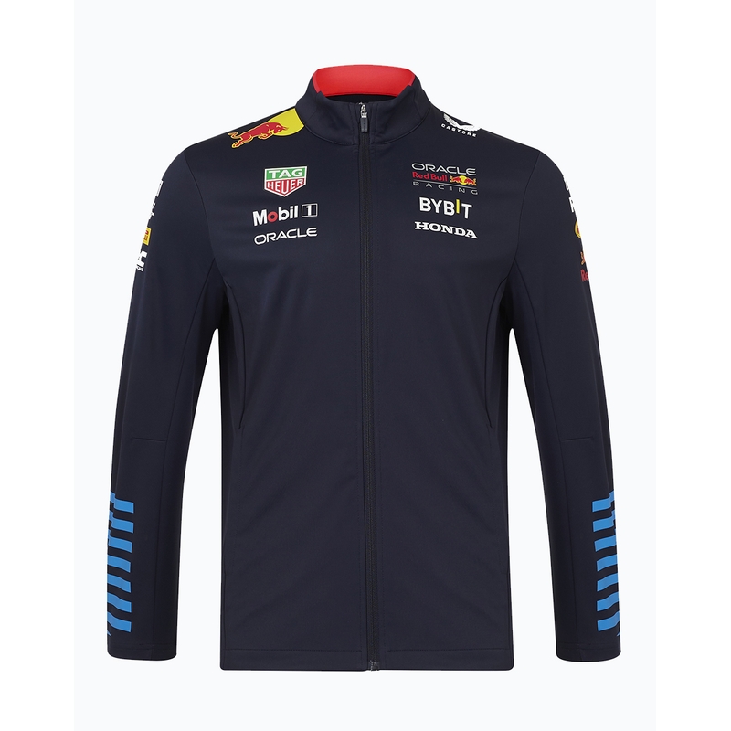 Softshellová bunda Red Bull Racing F1 tmavo modrá