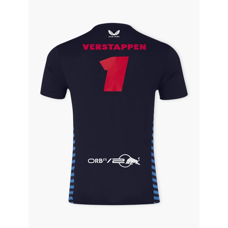 Tričko Red Bull Racing F1 Max Verstappen tmavo modré