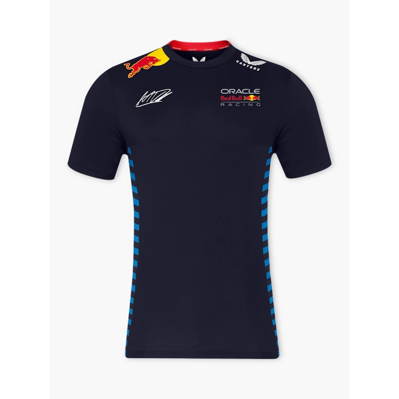 Tričko Red Bull Racing F1 Max Verstappen tmavo modré