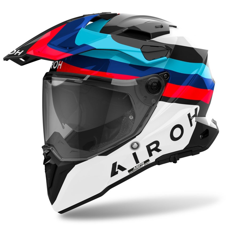 Enduro helma Airoh Commander 2 Doom lesklá čierna