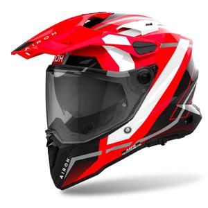 Enduro prilba Airoh Commander 2 Mavick 2024 lesklá červená