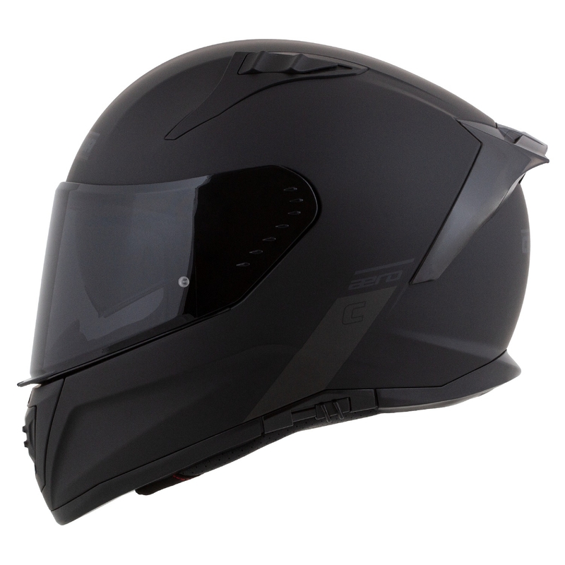 Integrálna helma na motorku Cassida Aero matná čierno-šedá