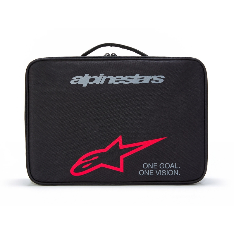 Kufor na okuliare Alpinestars Supertech Vision čierno-červený