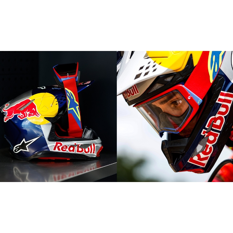 Motokrosové okuliare Alpinestars Supertech Corp čierno-šedé so strieborným plexisklom