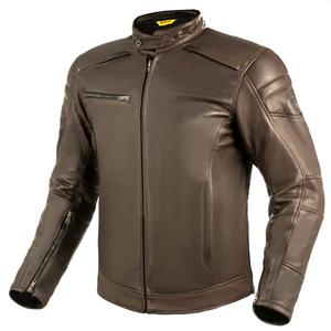 Kožená bunda na motorku Shima Hunter+ 2.0 hnedá