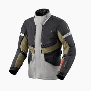 Bunda na motorku Revit Neptune 3 GTX čierno-zelená