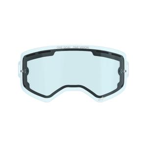 Plexi pre okuliare Alpinestars Supertech dvojité antifog modré