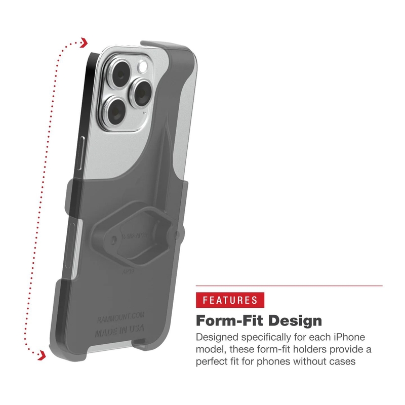 Držiak RAM Mounts pre Apple iPhone 13/13 Pro/14/14 Pro/15