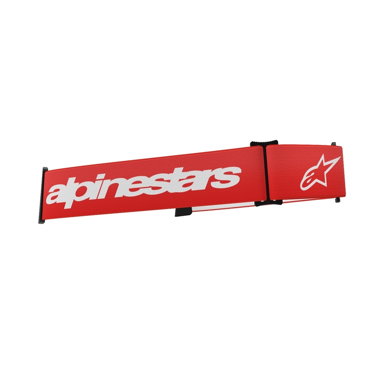 Popruh pre okuliare Alpinestars Supertech/Vision 8 červeno-biely