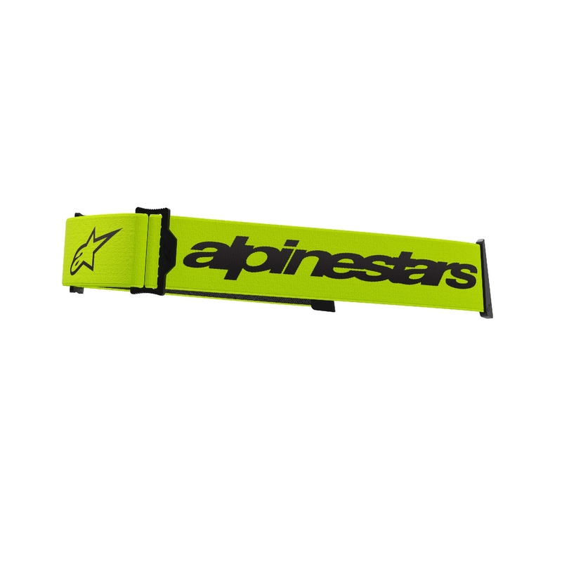 Popruh pre okuliare Alpinestars Supertech/Vision 8 fluorescenčno žlto-čierny