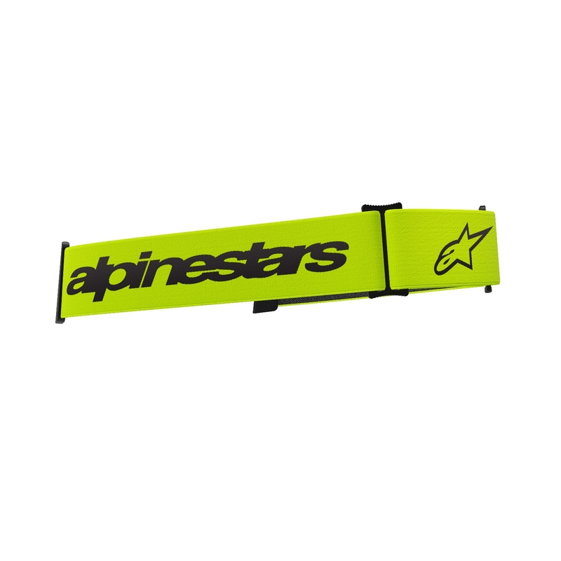 Popruh pre okuliare Alpinestars Supertech/Vision 8 fluorescenčno žlto-čierny