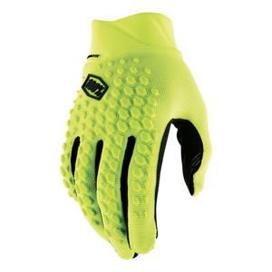 Motokrosové rukavice 100% Geomatic fluo žlté