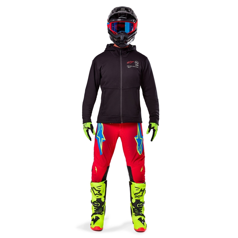 Mikina Alpinestars Racer MX Fleece čierna