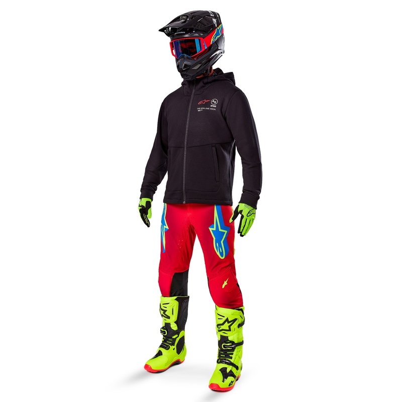 Mikina Alpinestars Racer MX Fleece čierna