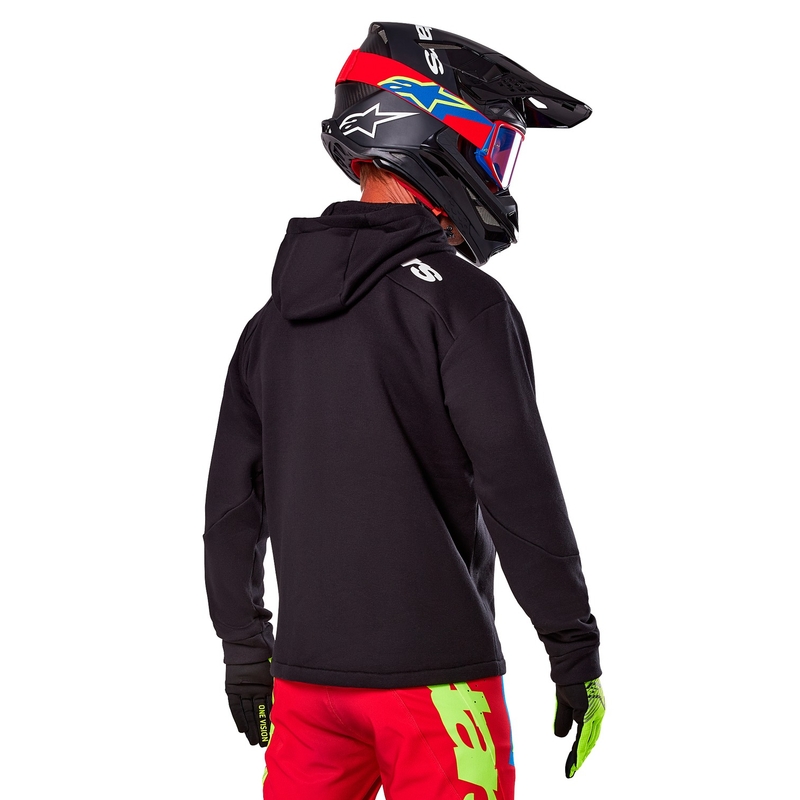 Mikina Alpinestars Racer MX Fleece čierna