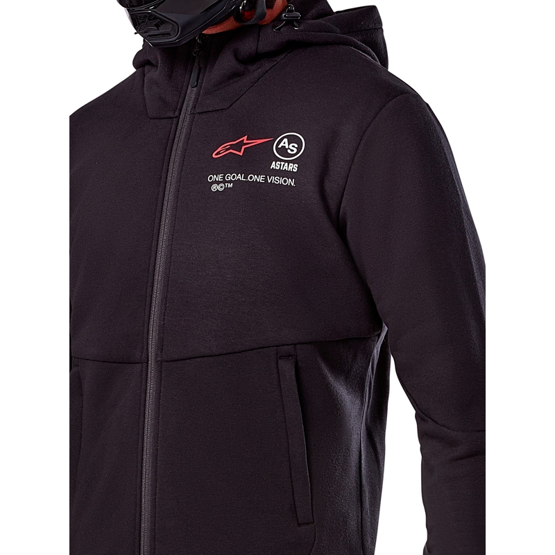 Mikina Alpinestars Racer MX Fleece čierna