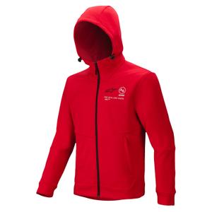 Mikina Alpinestars Racer MX Fleece červená