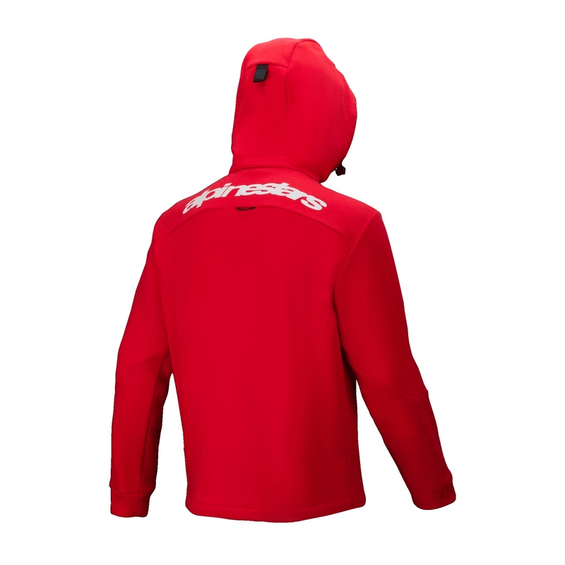 Mikina Alpinestars Racer MX Fleece červená