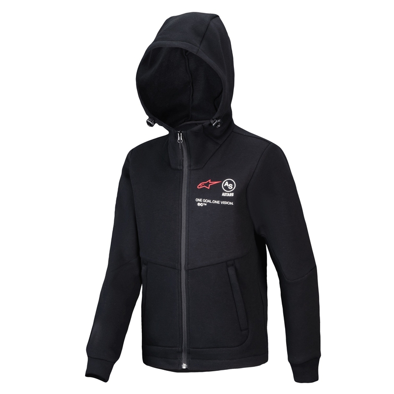 Detská mikina Alpinestars Racer MX Fleece čierna
