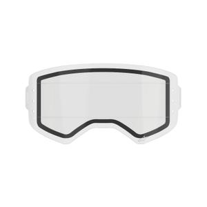 Plexi pre okuliare Alpinestars Supertech s dvojitým antifog pre systém roll-off číre
