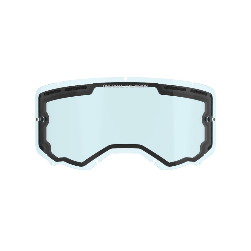 Plexisklo pre okuliare Alpinestars Vision 8/5/3 dvojité antifog modré