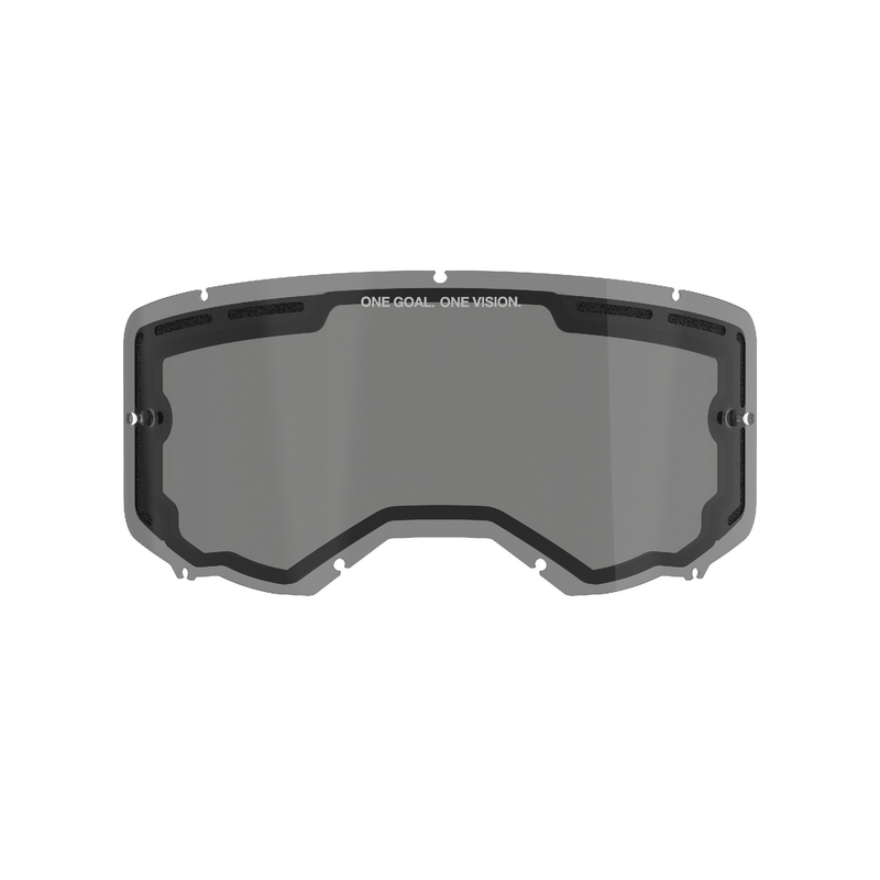 Plexisklo pre okuliare Alpinestars Vision 8/5/3 dvojité antifog tmavé