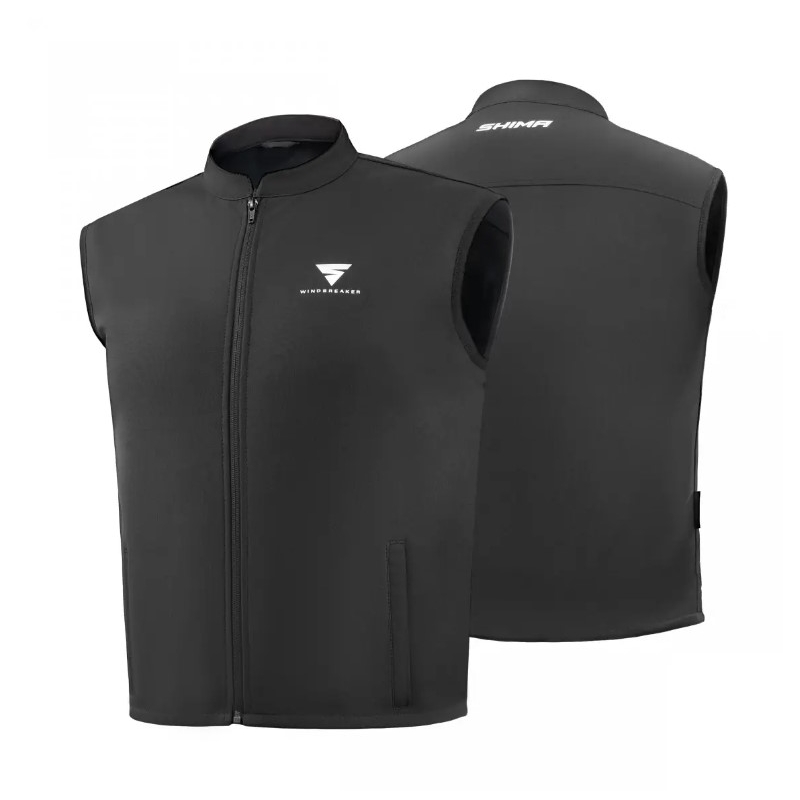 Softshellová vesta Shima Windbreaker čierna
