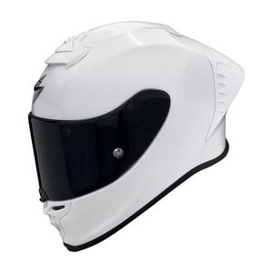 Integrálna prilba na motorku Scorpion EXO-R1 EVO AIR FIM Racing #1 Solid perleťovo biela