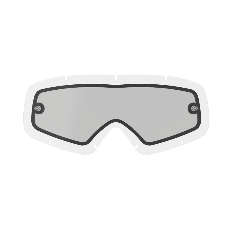 Detské plexisklo pre okuliare Alpinestars Vision Youth dvojité antifog číre