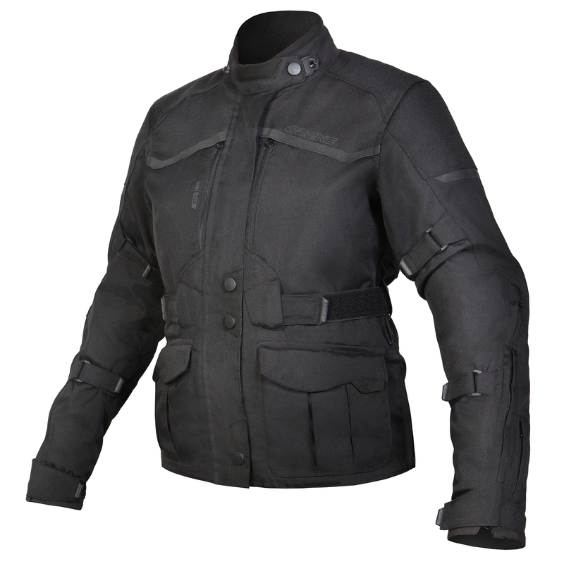 Dámska bunda na motocykel Ozone Explorer II čierna výpredaj