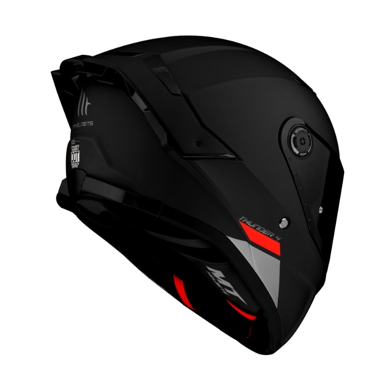 Integrálna prilba na motorku MT FF118SV Thunder 4 SV čierna matná - II. akosť