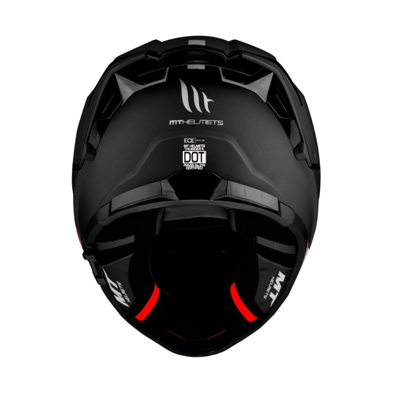 Integrálna prilba na motorku MT FF118SV Thunder 4 SV čierna matná - II. akosť