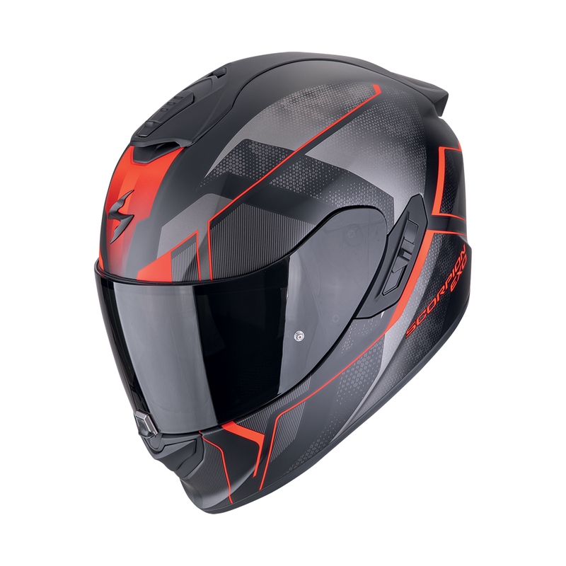 Integrálna prilba na motorku Scorpion EXO-1400 EVO II AIR INTENSIO matná čierno-červená výpredaj