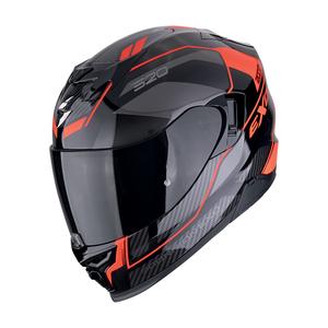 Integrálna helma na motorku Scorpion EXO-520 EVO AIR LENA čierno-červená